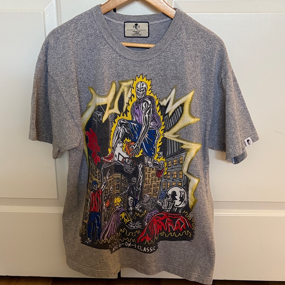 Warren Lotas x Emanuel graphic tee